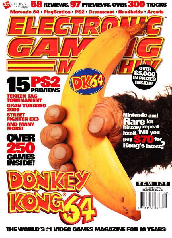 Electronic Gaming Monthly Issue 125 (December 1999) cover